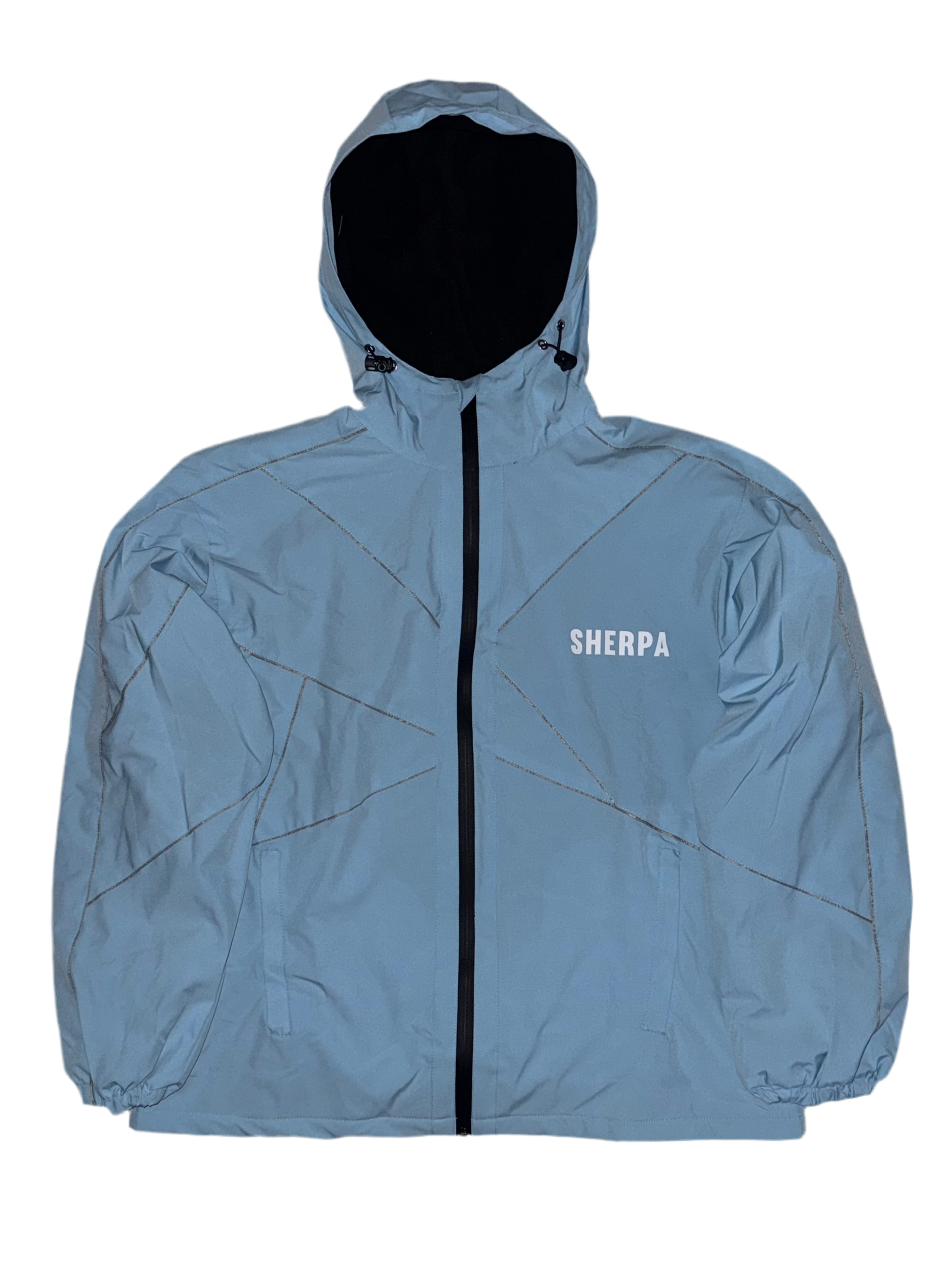 Sherpa Spider Jacket - Blue