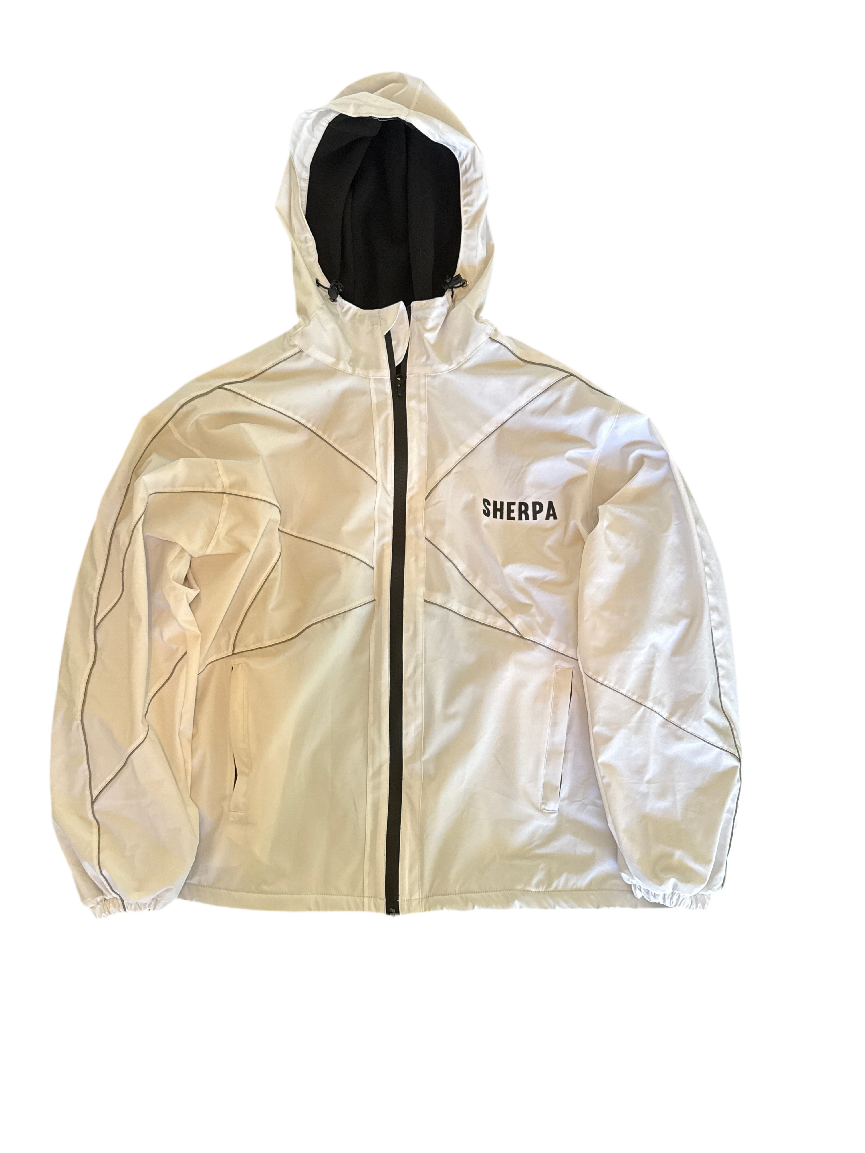 Sherpa Spider Jacket - White
