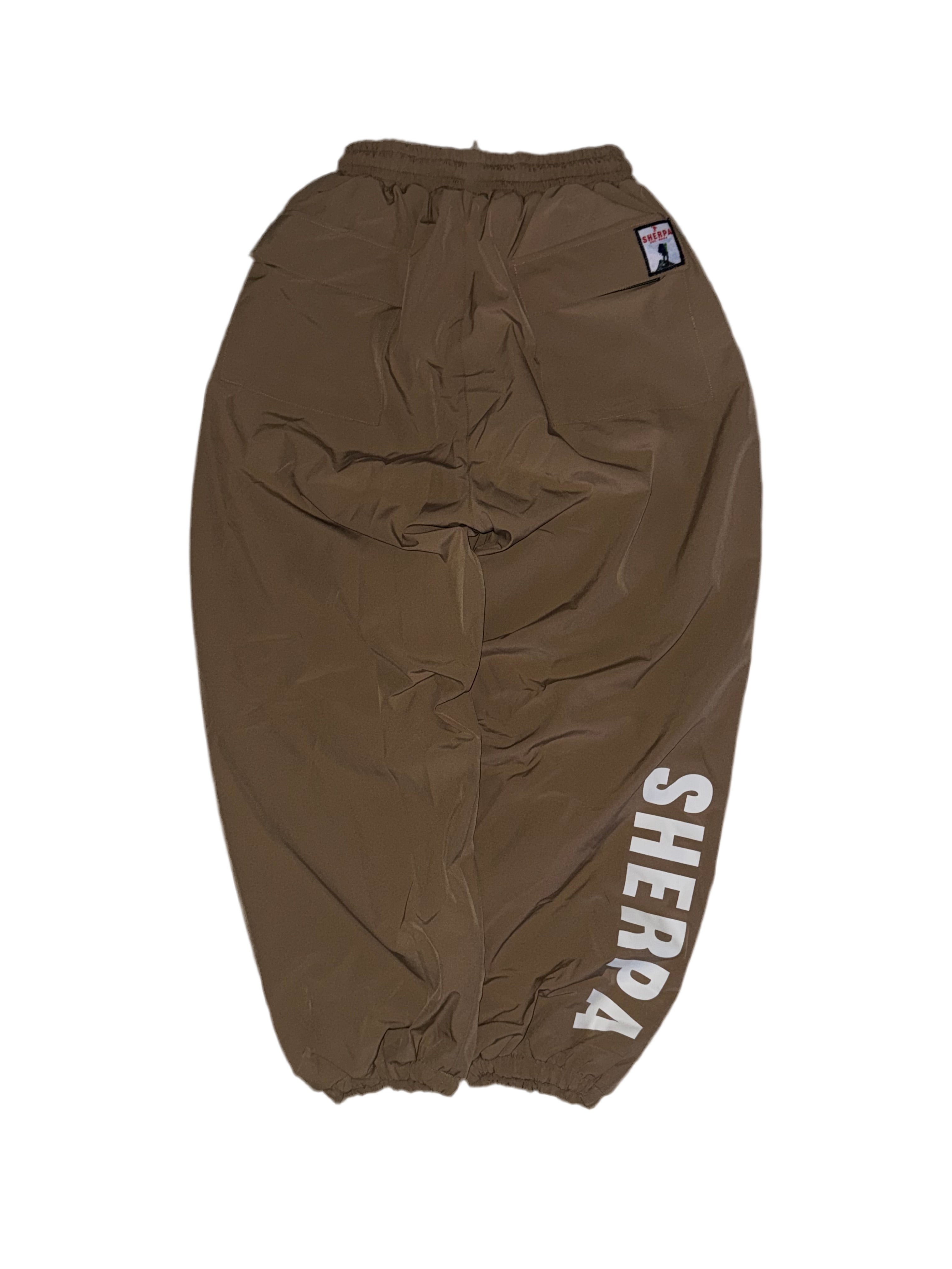 Sherpa Spider Pants - Brown