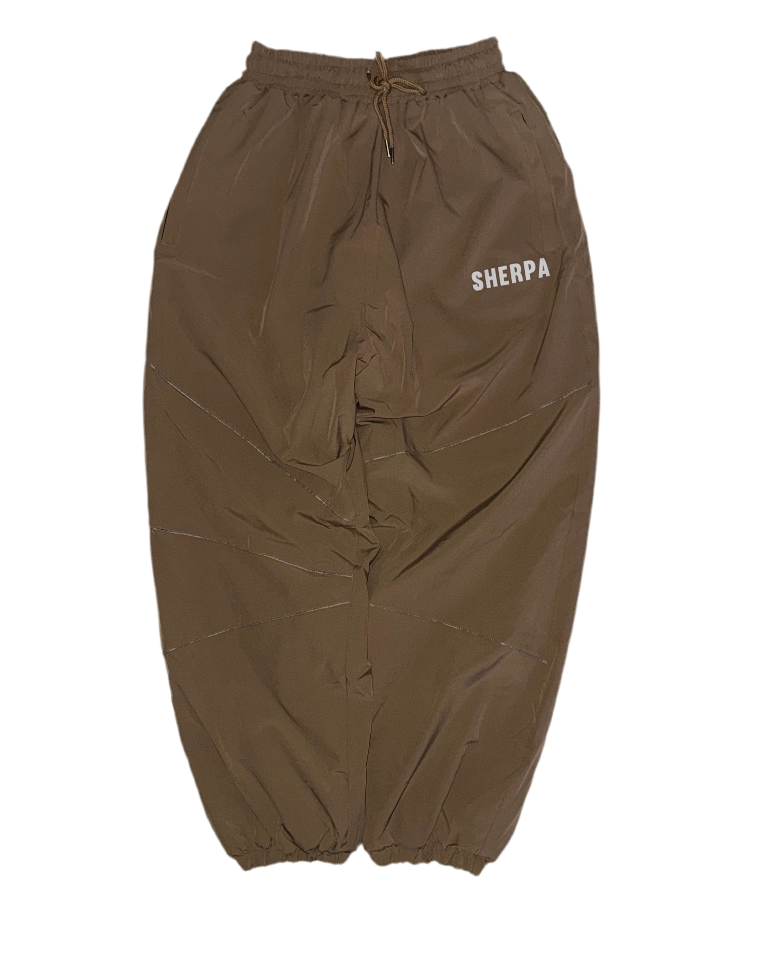 Sherpa Spider Pants - Brown