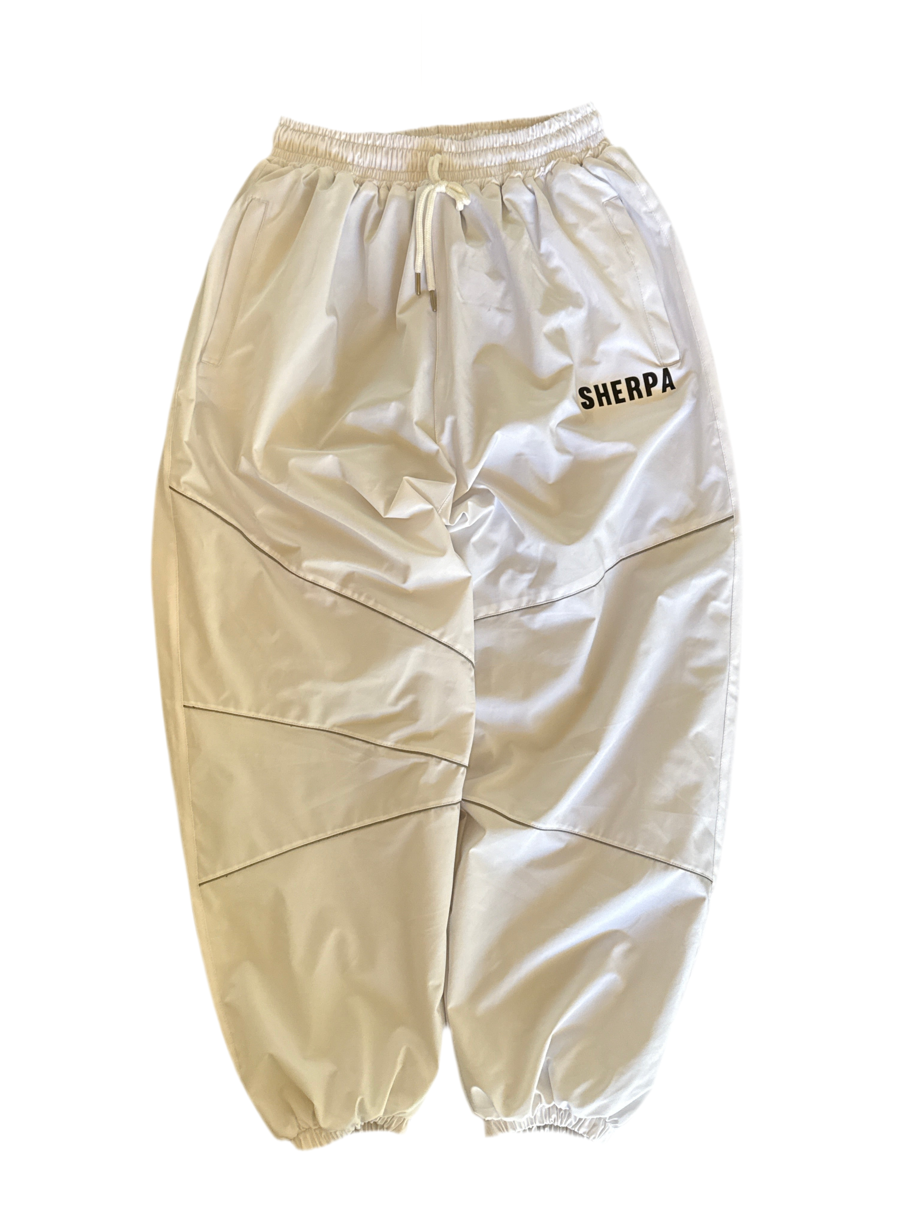 Sherpa Spider Pants - White