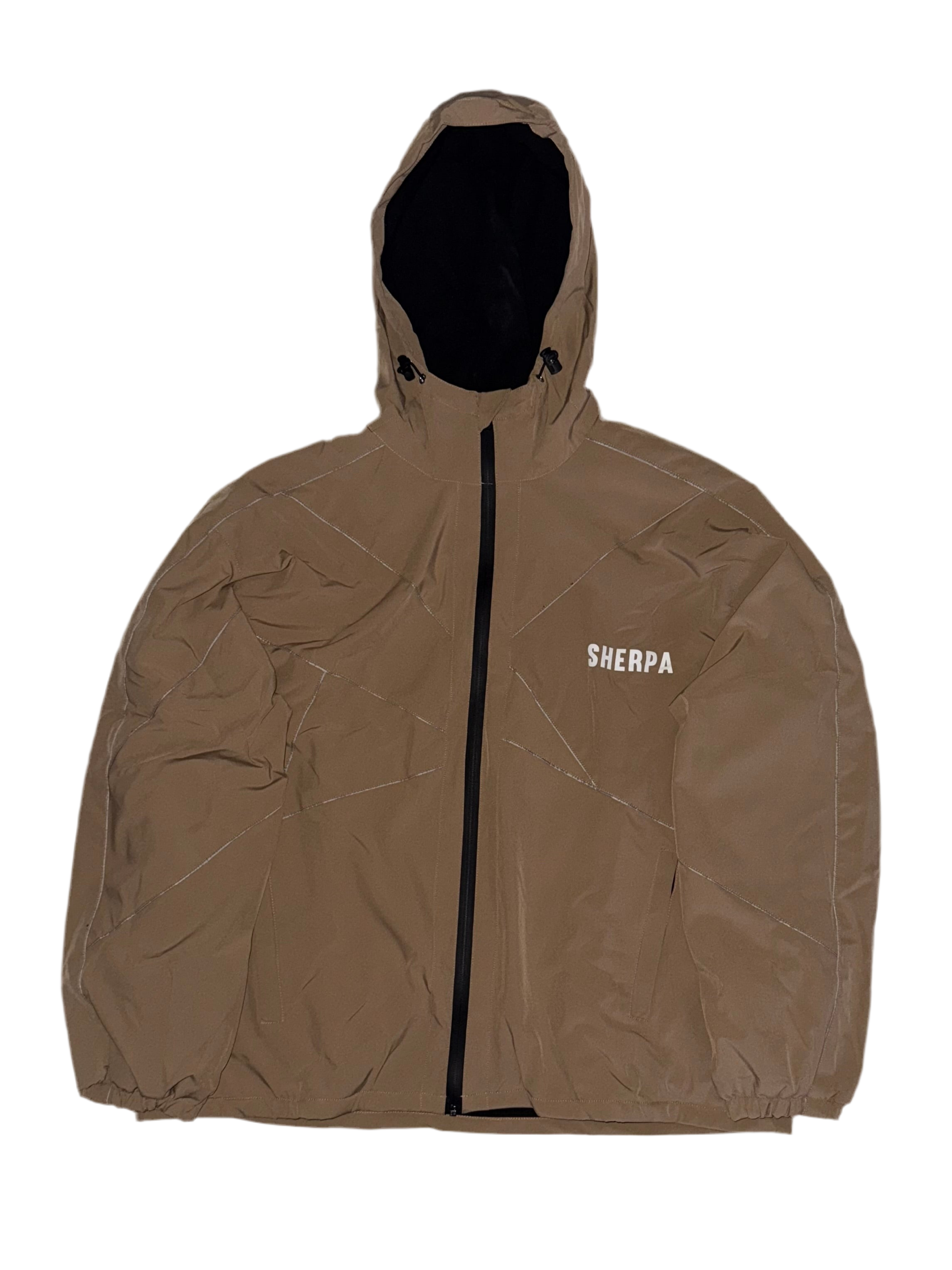Sherpa Spider Jacket - Brown