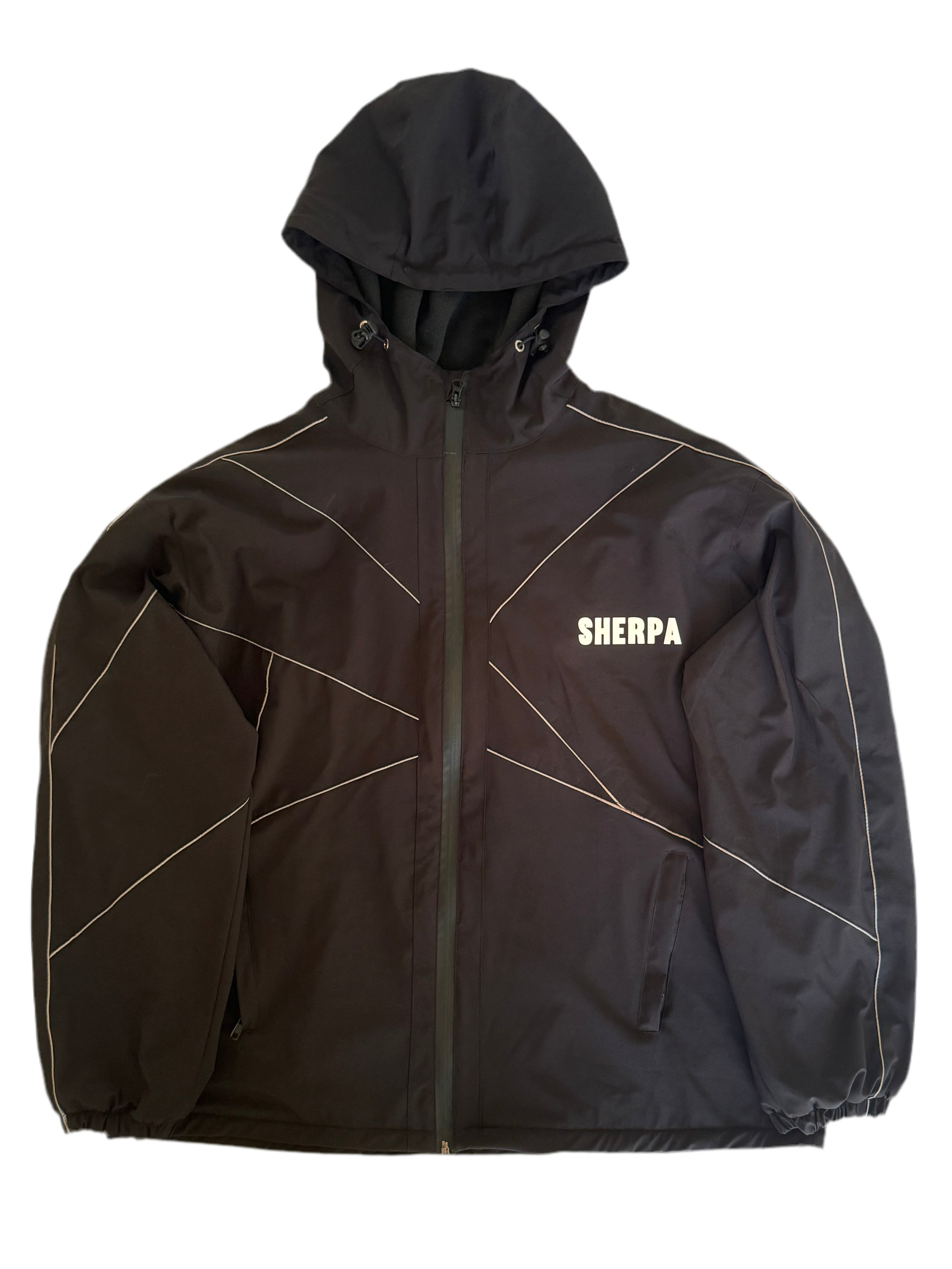 Sherpa Spider Jacket - Black